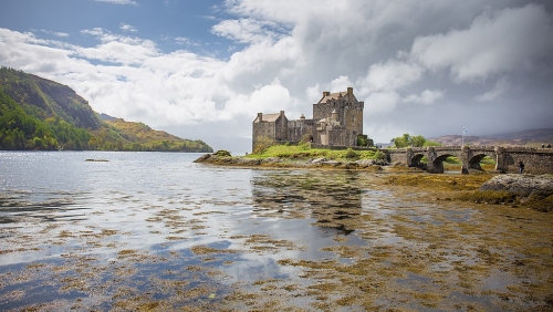Eilean Donan. Eilean Donan Castle.
