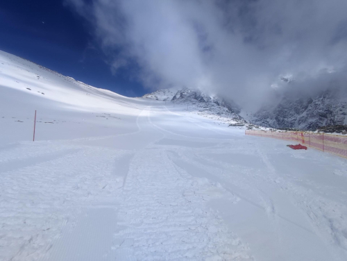 Tatranská Lomnica, lyžování.