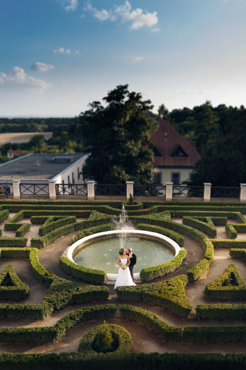 Svatba na zámku. Loučeň, zámek.