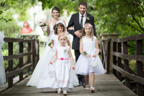 Svatba na zámku. Loučeň, zámek.