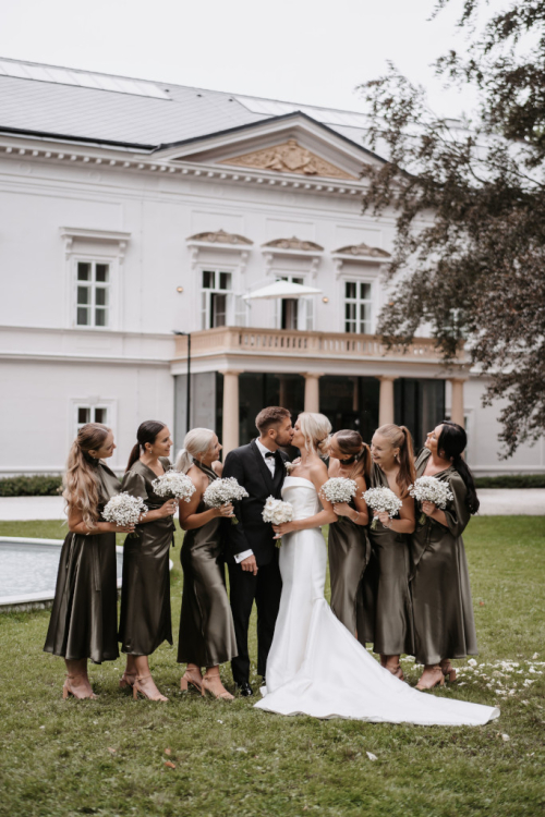 Svatba na zámku. Ratměřice.