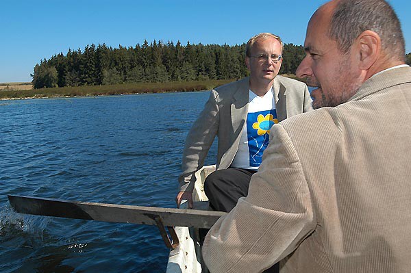 Ministr Libor Ambrozek v Teli - Horydoly.cz 