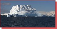Antarktida, velk plovouc kra 