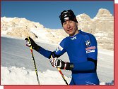 Luk Bauer trnuje na ledovci Dachstein 