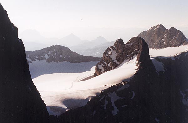 Dachstein, jin stna, cesta Steinerovch