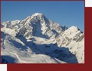 Mont Blanc, jin stna s hebeny Innominata a Puterrey