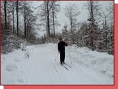 Jizersk hory 31. prosince 2011. Cesta k chat Emilka. 