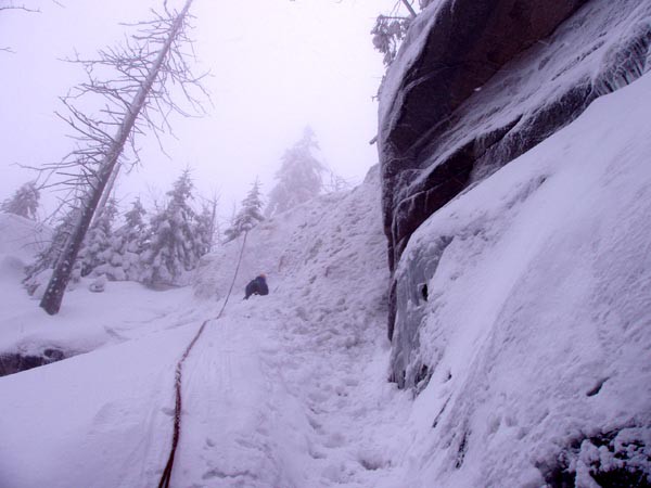 Jizersk hory, Velk tolpich, ledy 21.1.2006