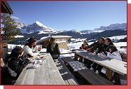 Jin Tyrolsko. V pozad Paternkofel, oblben skailpinistick kopec 