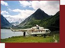 Vrtulnk u akkemskho jezera slou horsk slub a tak movitm turistm