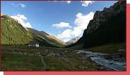 Kyrgyzstn, Tereskej Alatau, vesnice Araan 