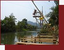 Laos, kontrukce pro skok do vody