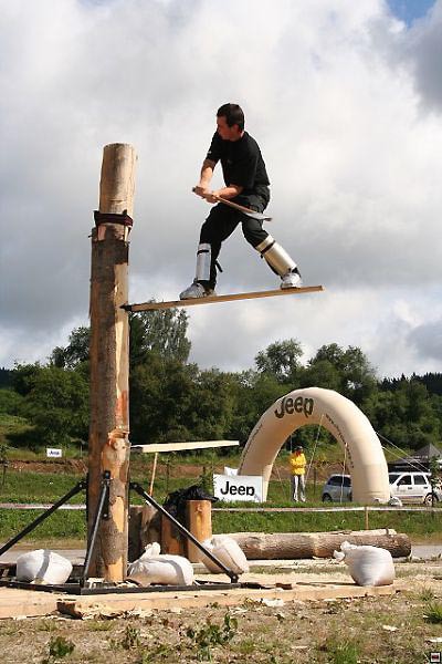 Lipno, timbersports 2005