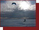 Finsko, Inari, kiteboarding