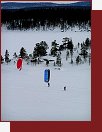 Finsko, Inari, kiteboarding