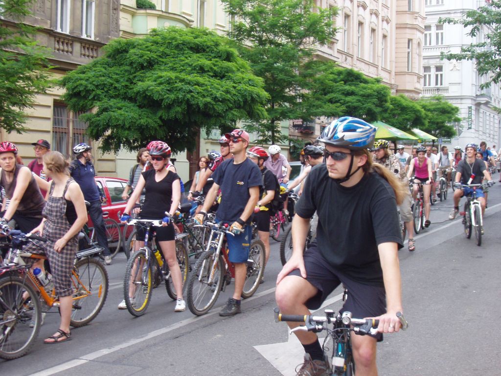 Praha, cyklojzda 15. ervna 2006