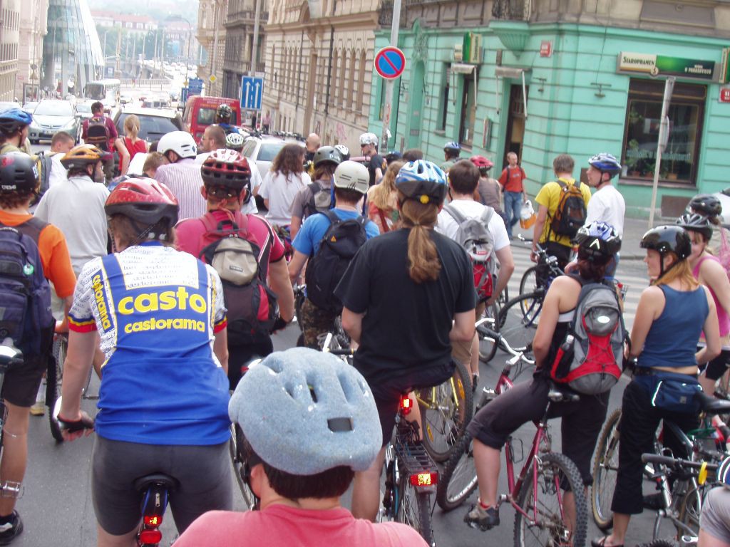 Praha, cyklojzda 15. ervna 2006