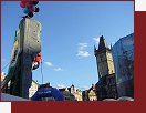 Uml lezeck stna na Staromstskm nmst v Praze