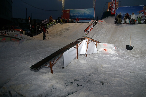 Snowmania 2007. Snowpark v Praze