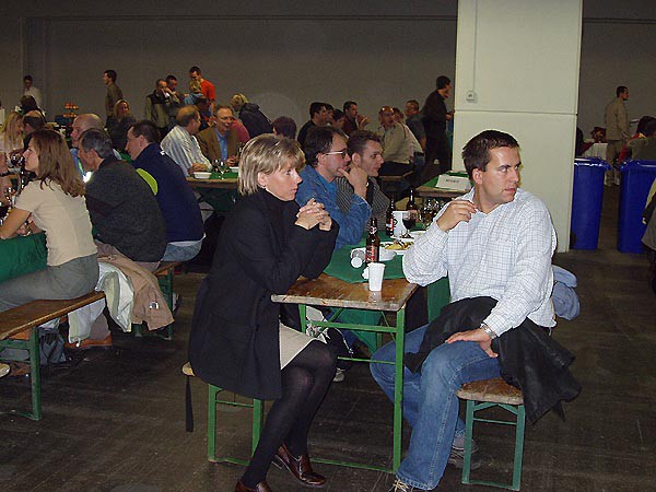 Sport Life 2004, party pro vystavovatele