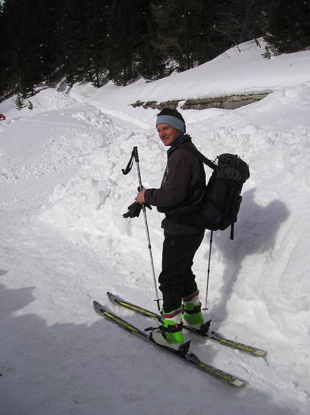 Vysok Tatry, Popradsk pleso, skitouring