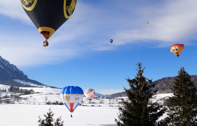 Balony v Kaiserwinkl nelétají, ale zásadně jezdí!