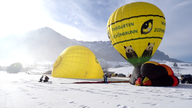 Balony v Kaiserwinkl nelétají, ale zásadně jezdí!