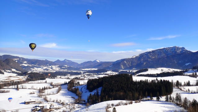 Balony v Kaiserwinkl nelétají, ale zásadně jezdí!