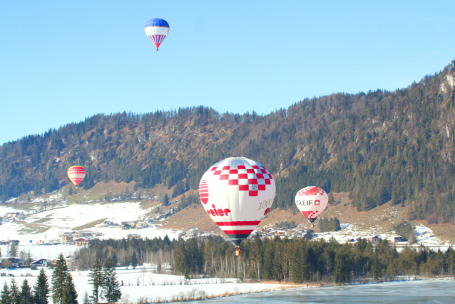 Balony v Kaiserwinkl nelétají, ale zásadně jezdí!