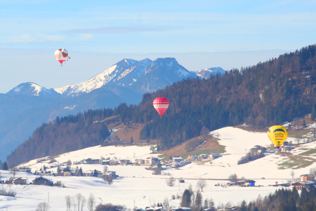 Balony v Kaiserwinkl nelétají, ale zásadně jezdí!