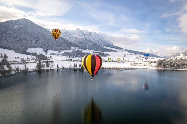 Balony v Kaiserwinkl nelétají, ale zásadně jezdí!