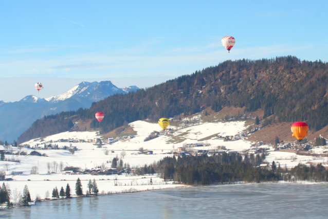 Balony v Kaiserwinkl nelétají, ale zásadně jezdí!