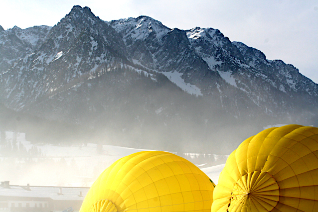 Balony v Kaiserwinkl nelétají, ale zásadně jezdí!