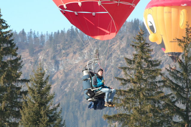 Balony v Kaiserwinkl nelétají, ale zásadně jezdí!