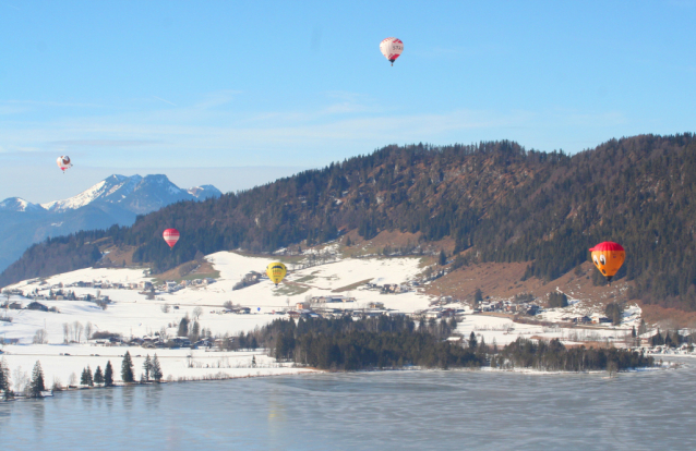 Balony v Kaiserwinkl nelétají, ale zásadně jezdí!