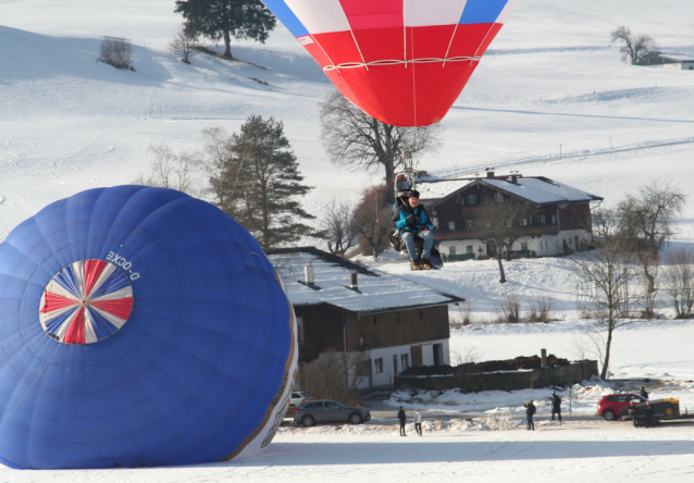 Balony v Kaiserwinkl nelétají, ale zásadně jezdí!