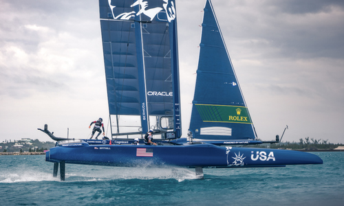 American boat helmsman confident crew can build on encouraging SailGP day American boat helmsman confident crew can build on encouraging SailGP day