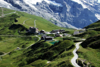 Běžecká panna Jungfraumarathon 