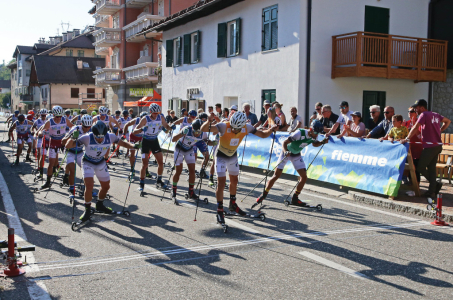 Roller-skiing Season Is in Full Swing