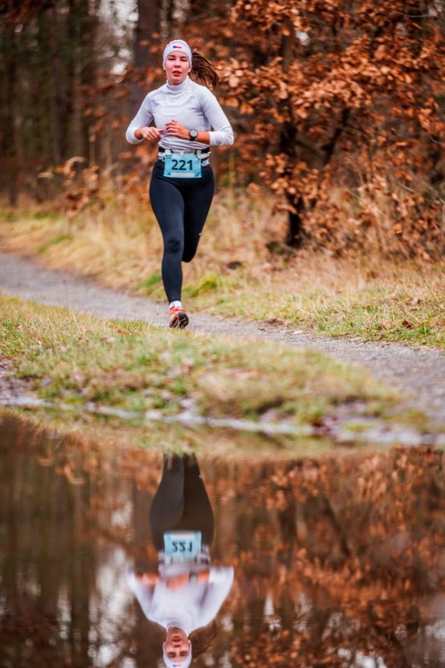 Poslední na startu, první v cíli: Beránkův maratonský křest v terénu