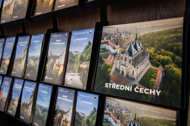 Turistické infocentrum Středočeského kraje sídlí v Praze v Husově ulici