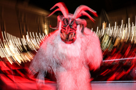 Perchty, krampusové a mikuláši