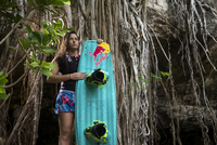 Mexican Morales visits cavernous lakes for The Inframundo Project Mexican Morales visits cavernous lakes for The Inframundo Project