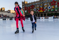 Eco-skating Ice Rink in Mexico City Eco-skating Ice Rink in Mexico City