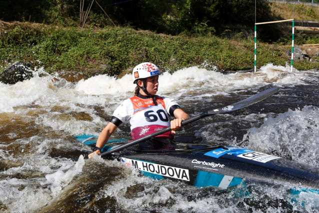 Singlkanoistka Tereza Kneblová vyhrála Český pohár ve vodním slalomu