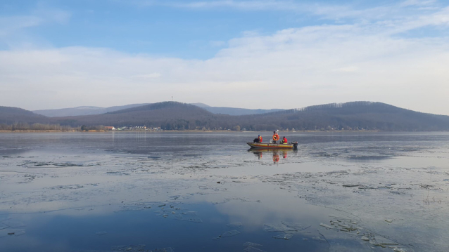 Utopenec pod ledem na Ružiné