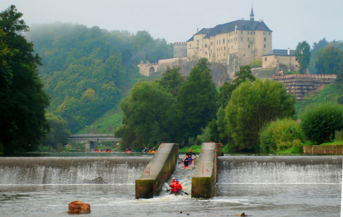 Sázavský maraton 2012 startoval v Českém Šternberku.