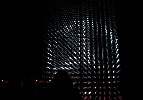 Monolith powered by Mercedes-Benz. Signal Festival / Prague Festival of Lights 2016.