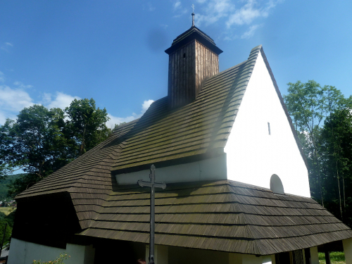 Štramberk, starobylý kostel svaté Kateřiny.