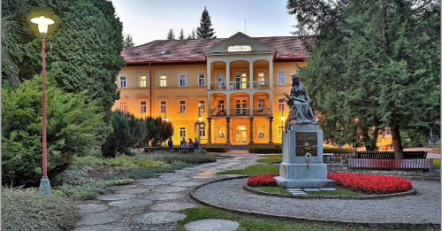 Bardejovské kúpele, hotel Alžběta. Bardejov.